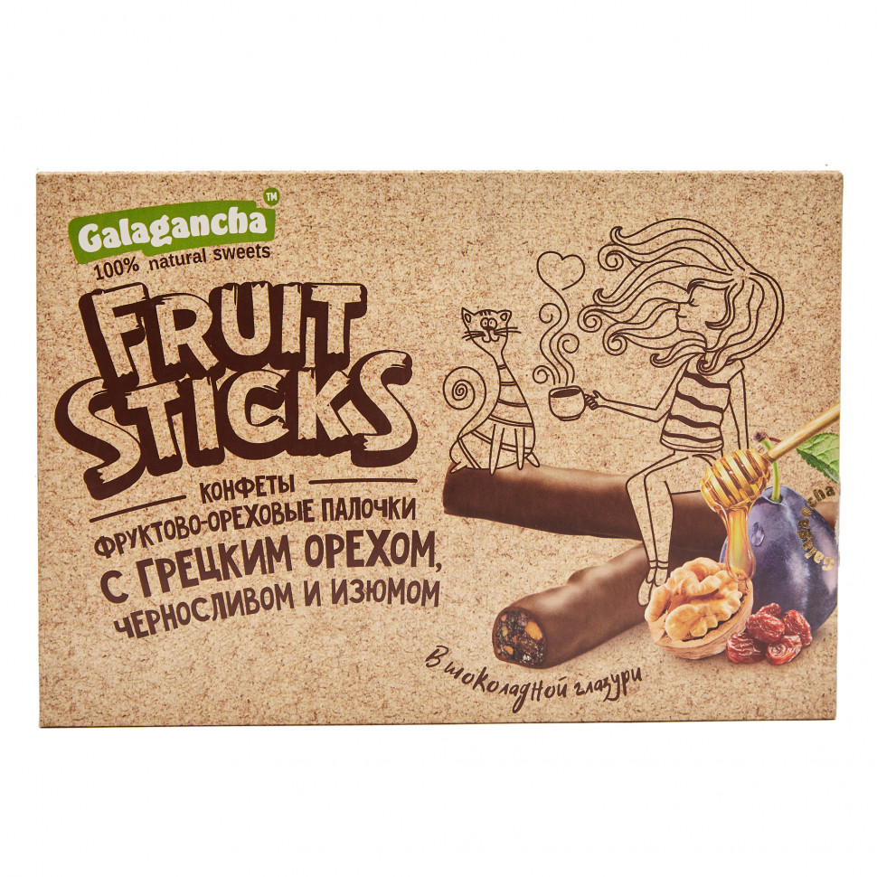  Берестов КРАФТ Fruit Stiсks с черносливом и грецким орехом, 175г в Кемерово